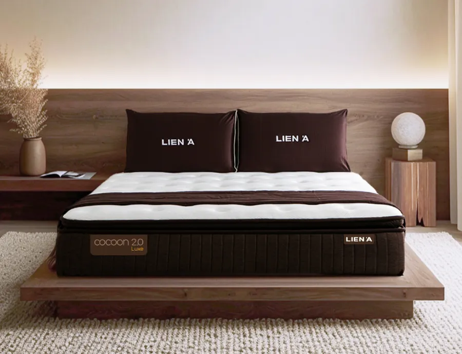 Nệm lò xo túi COCOON 2.0 Luxe Nệm lò xo túi COCOON 2.0 Luxe