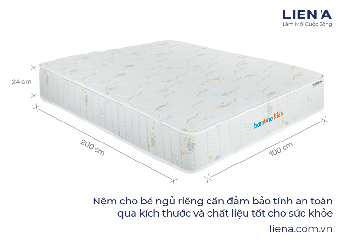 Nệm có chất liệu tốt