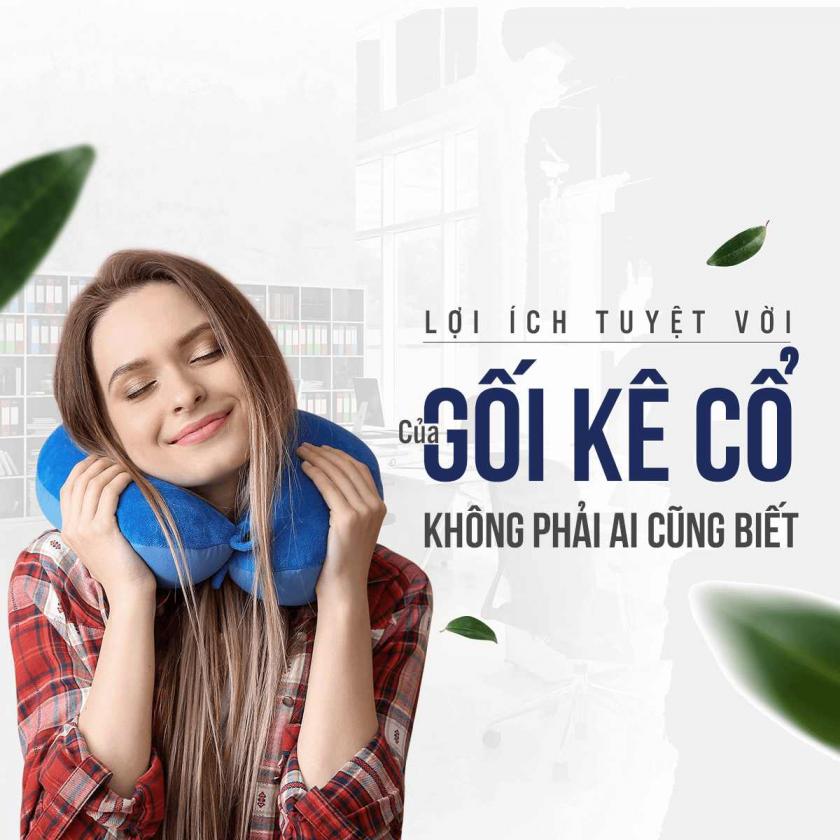 lợi ích gối kê cổ