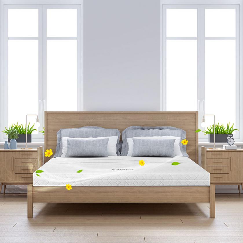 Với giường ngủ hiện đại, bạn sẽ có một không gian nghỉ ngơi hoàn hảo trong căn phòng của mình. Giường được thiết kế tỉ mỉ, tinh tế với các đường nét tối giản, mang lại cảm giác thoải mái và sang trọng. Hãy nhanh tay mua ngay chiếc giường này để có một giấc ngủ thật ngon.