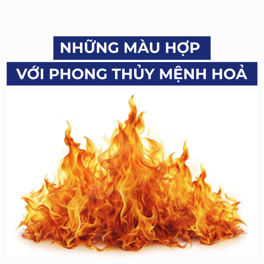 mệnh hỏa hợp màu gì