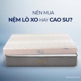 nên mua nệm cao su hay lò xo