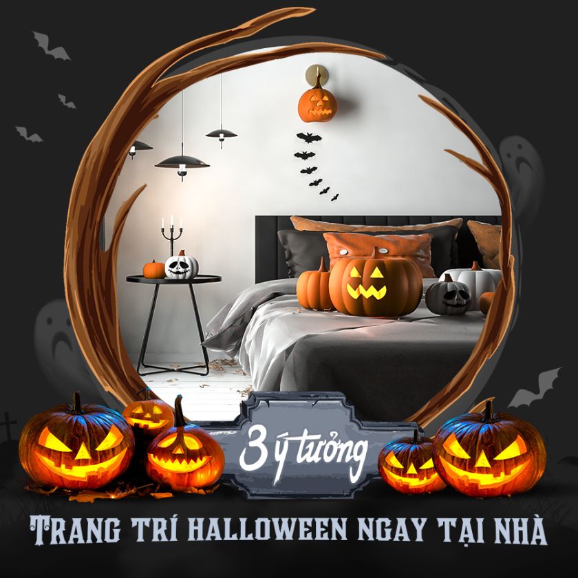 3 Cách Trang Trí Halloween Tại Nhà Cho Bạn