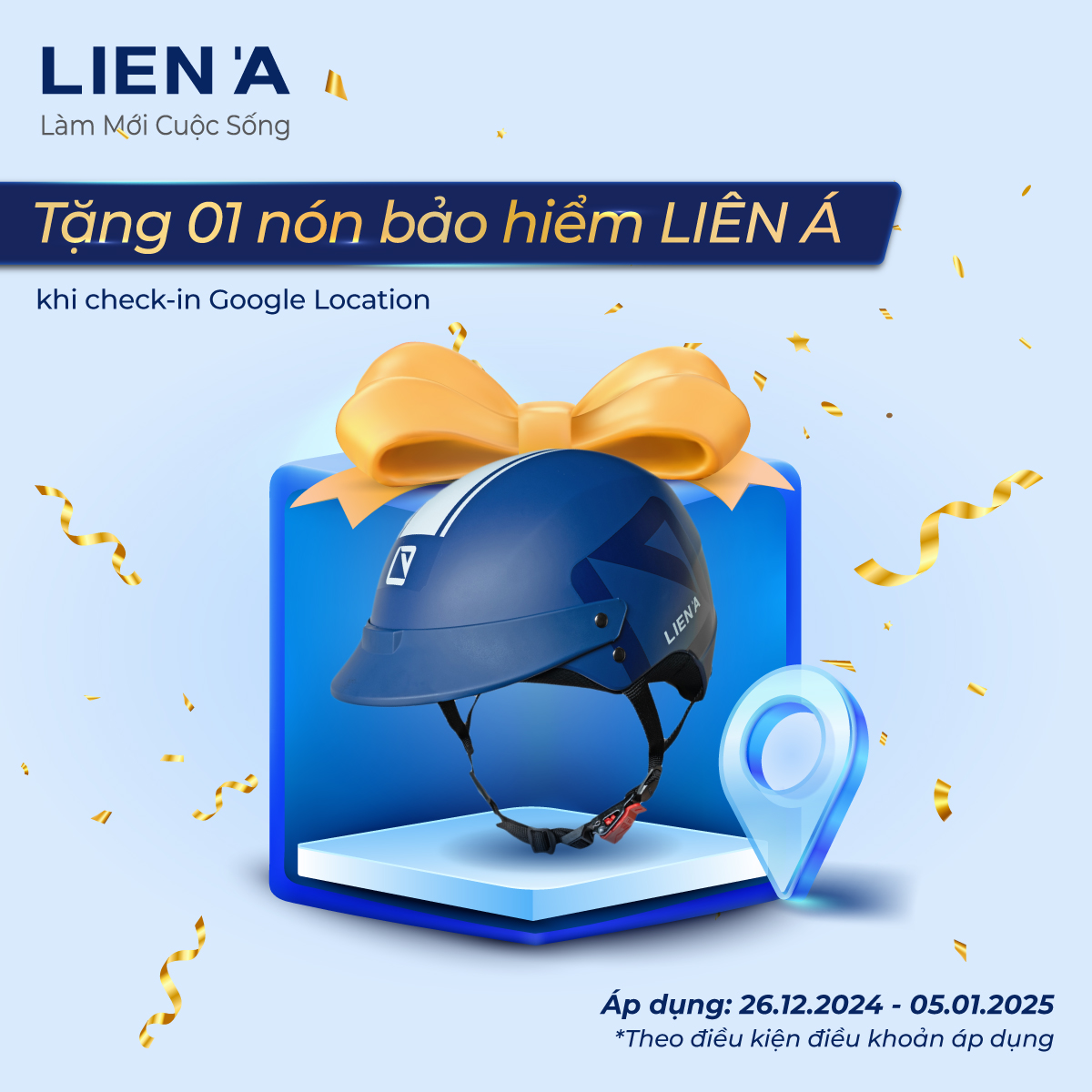 tặng nón showroom biên hòa